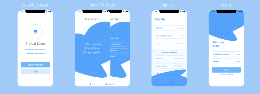 Mid-Fidelity-Wireframes