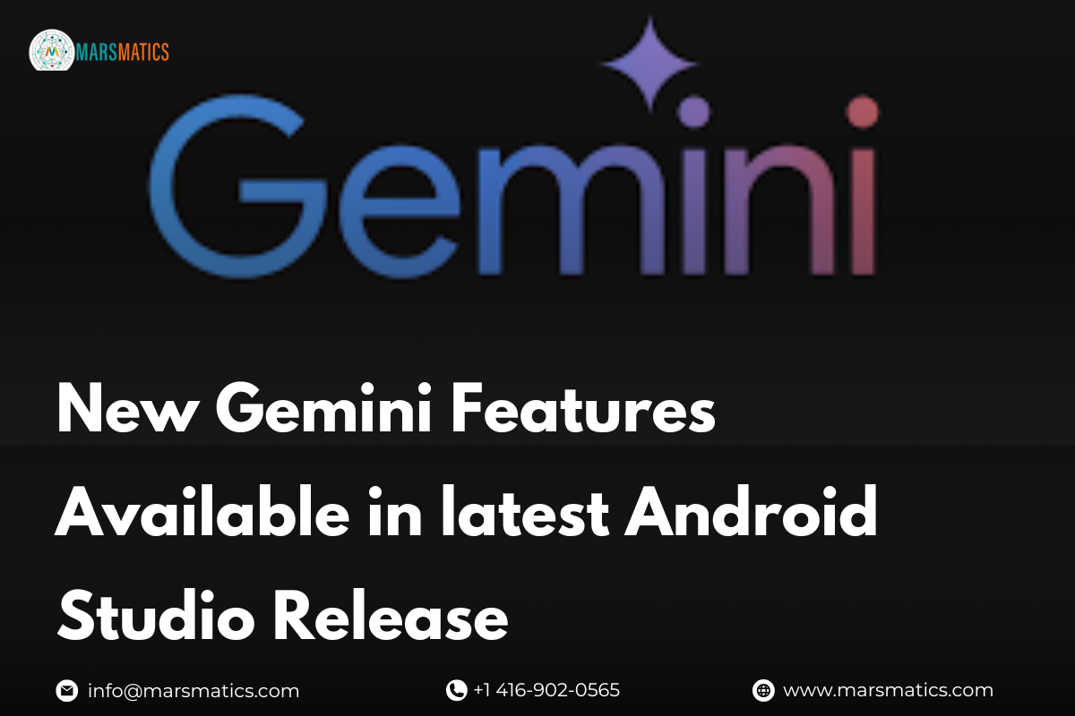 New Gemini features available in latest Android Studio release